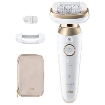 Braun Silk-épil 9 9011 epilator cu cap complet flexibil pentru picioare, corp și axile