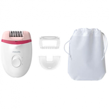Epilator BRE255/00 Essential Satinelle Alb / Roz