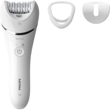 Epilator BRE700/00 Wet & Dry 2 Viteze 32 Pensete Alb