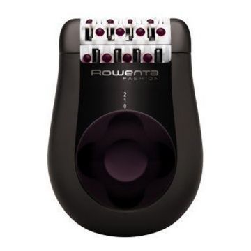 Epilator Rowenta EP1031, 24 pensete, 2 viteze, Negru/Violet