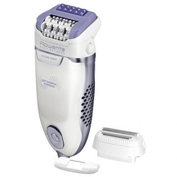 Epilator Rowenta EP7530 Soft Extreme, 24 pensete, 2 viteze, Alb/Mov