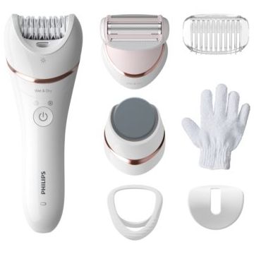 Philips Epilator Series 8000 BRE730/10 Wet & Dry epilator