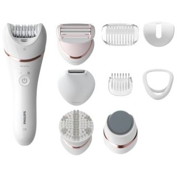 Philips Epilator Series 8000 BRE740/10 Wet & Dry epilator pentru femei